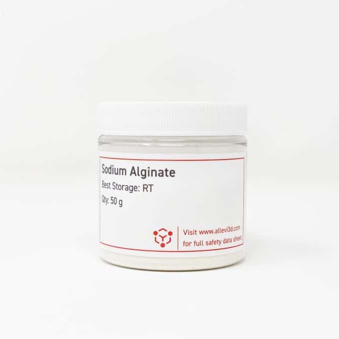 sodium alginate bioink allevi